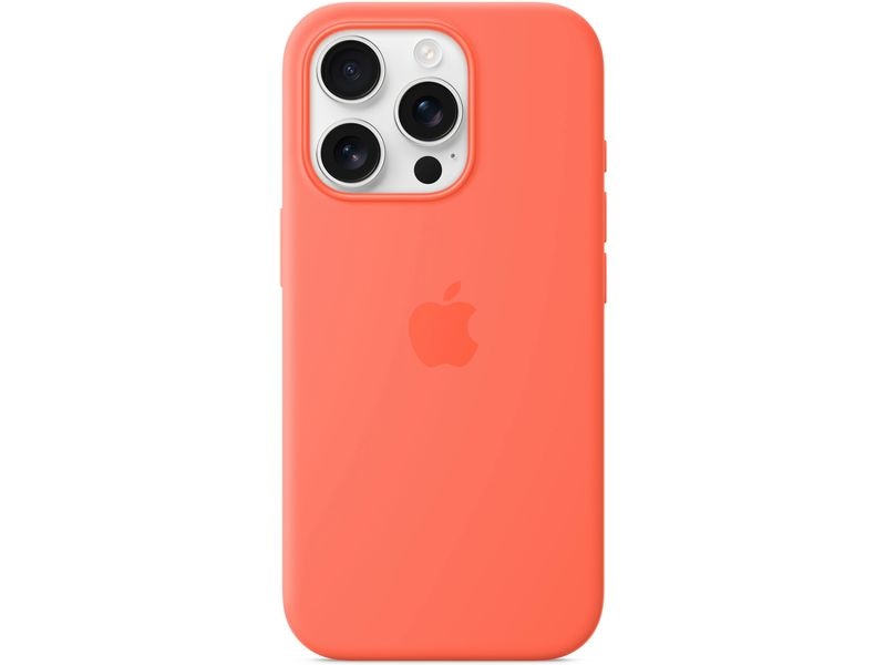 Apple Silicone Case mit MagSafe iPhone 16 Pro Tangerine