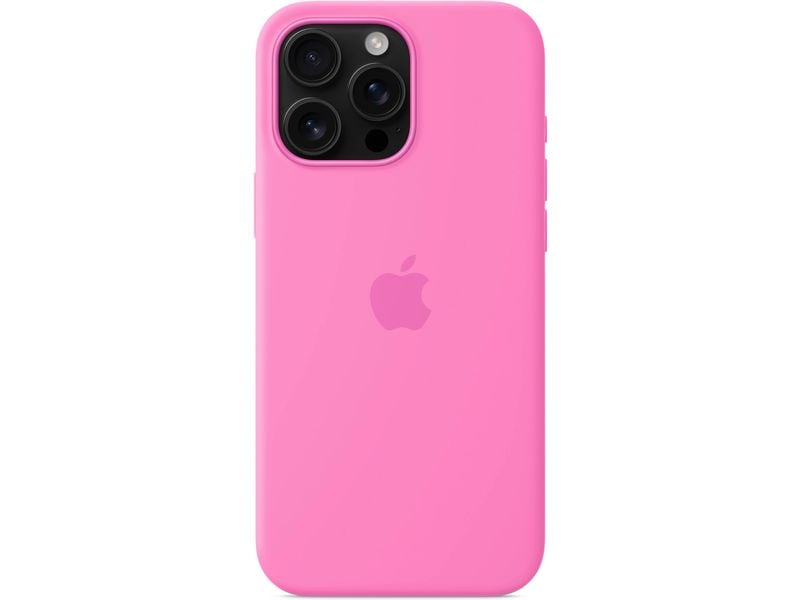 Apple Silicone Case mit MagSafe iPhone 16 Pro Max Peony