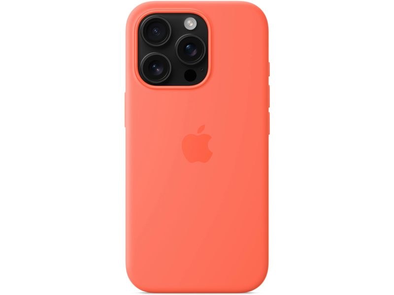 Apple Silicone Case mit MagSafe iPhone 16 Pro Tangerine