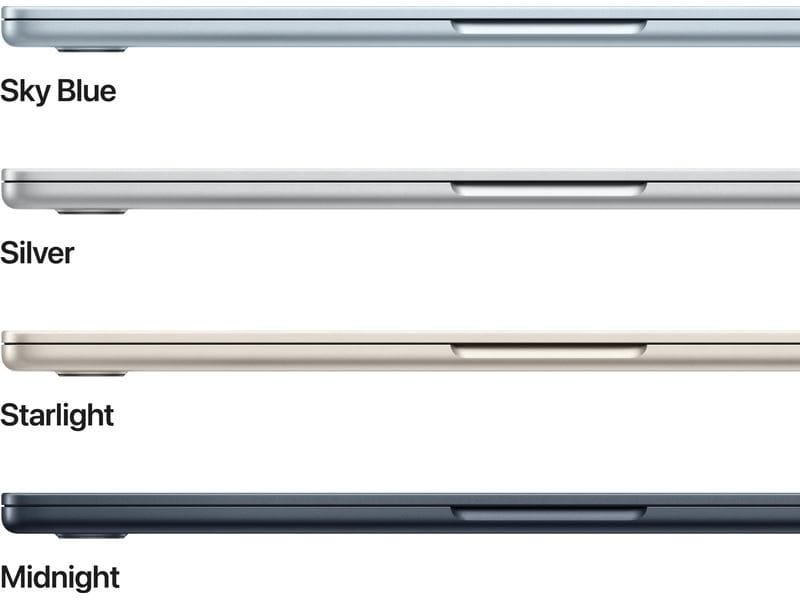Apple MacBook Air 13" 2025 M4 10C GPU / 24 GB / 1 TB Midnight