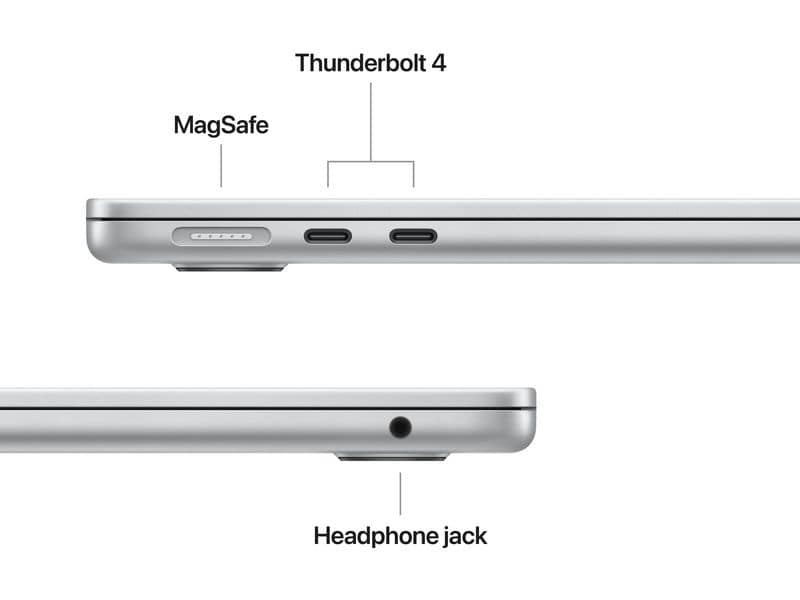 Apple MacBook Air 13" 2025 M4 8C GPU / 16 GB / 256 GB Silber