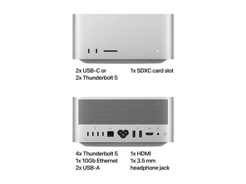 Apple Mac Studio M4 Max (16C-CPU / 40C-GPU / 64GB / 1TB)