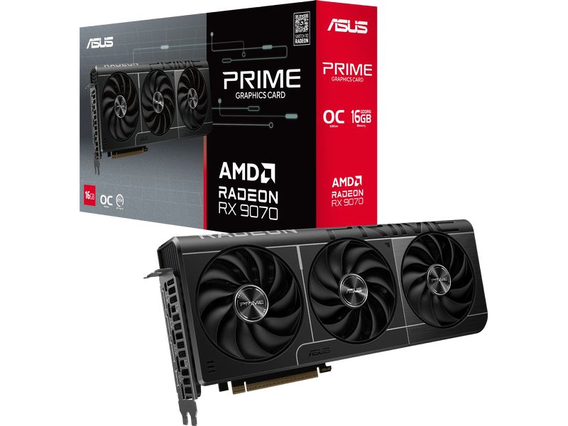 ASUS Grafikkarte Prime Radeon RX 9070 OC Edition 16 GB