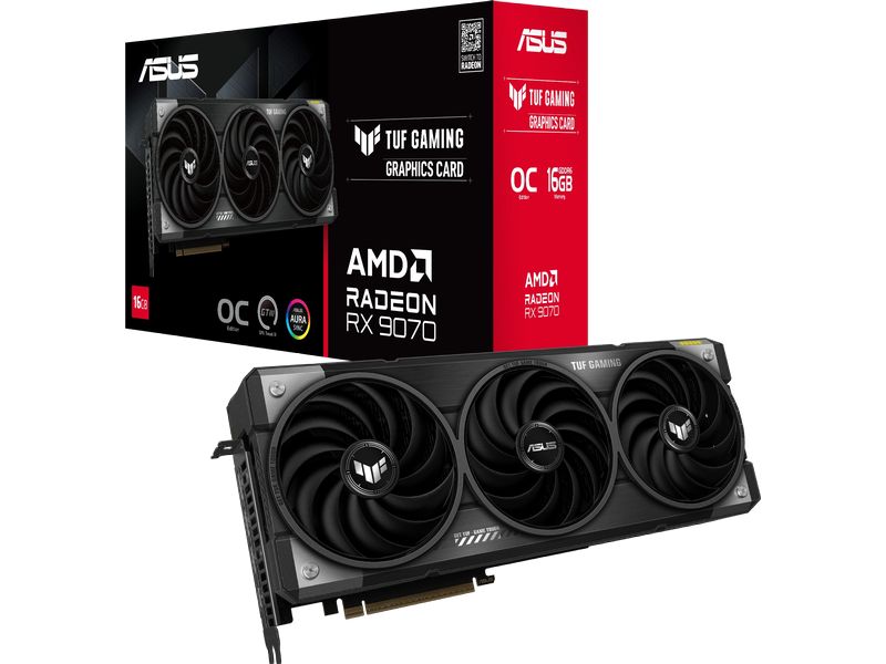 ASUS Grafikkarte TUF Radeon RX 9070 OC Edition 16 GB