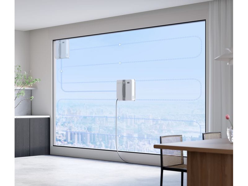 Ecovacs Fensterputzroboter Winbot Mini Grau/Weiss