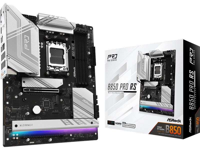 ASRock Mainboard B850 Pro RS WiFi