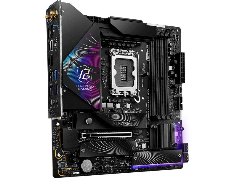 ASRock Mainboard Phantom Gaming Z890M Riptide WiFi