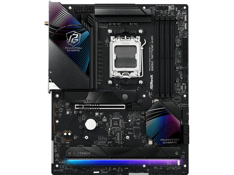 ASRock Mainboard Phantom Gaming B850 Riptide WiFi