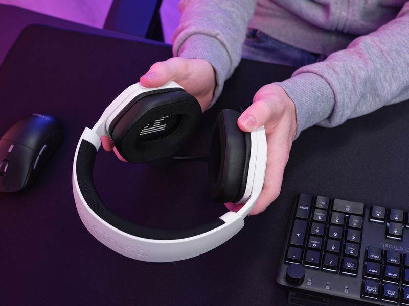 Trust Headset GXT492 Carus Weiss