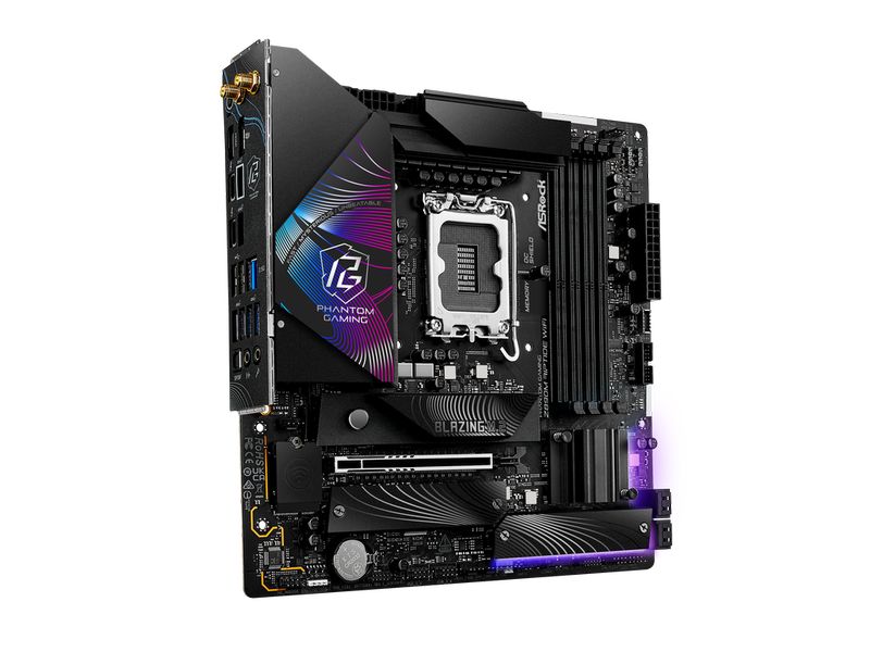 ASRock Mainboard Phantom Gaming Z890M Riptide WiFi