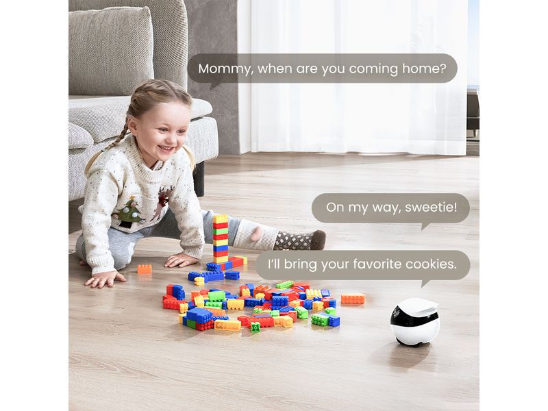 ENABOT Enabot Ebo Air 2 2k Cam Blau