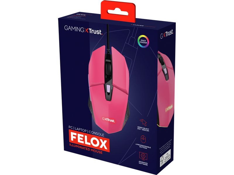 Trust Gaming-Maus GXT 109P FELOX