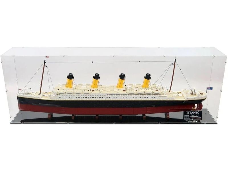 iDisplayit Baukasten Acryl-Display für LEGO 10294 Titanic