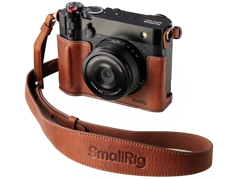 Smallrig Ledertaschen-Kit für FUJIFILM GFX100RF Braun
