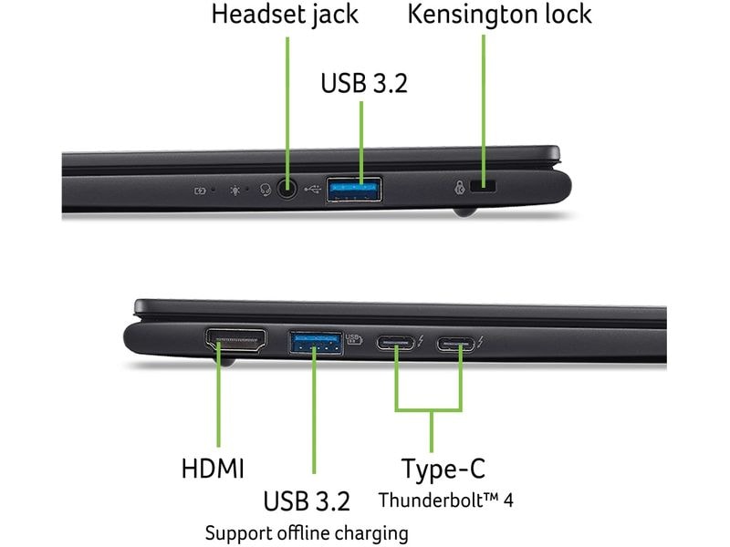 Acer Notebook TravelMate P6 (TMP614-54-TCO-79 VL)