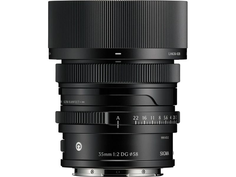 Sigma Festbrennweite 35mm F/2.0 DG Contemporary Schwarz – L-Mount