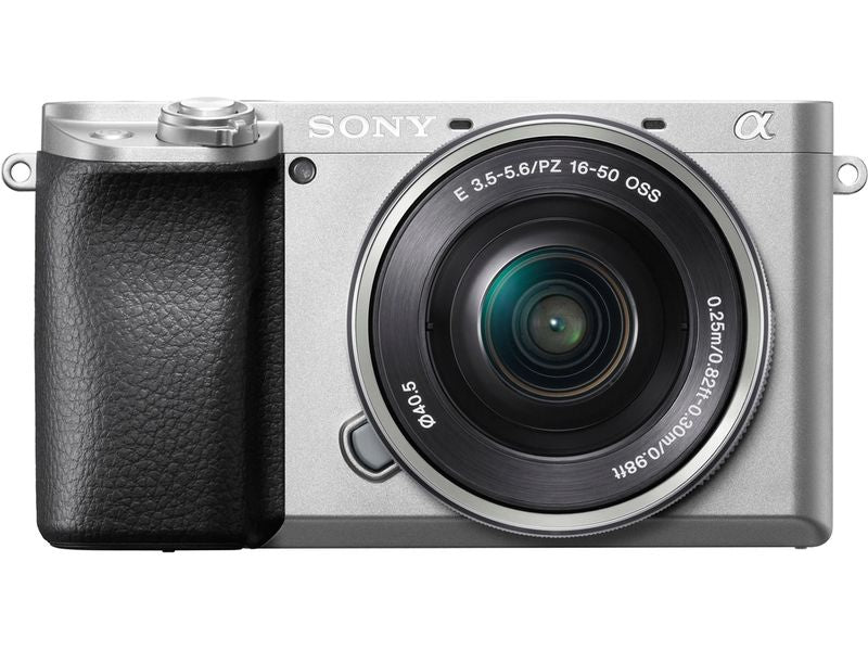 Sony Fotokamera Alpha 6100 Kit 16-50mm Silber