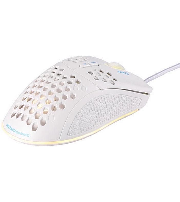 DELTACO Gaming-Maus GAM-108-W Weiss