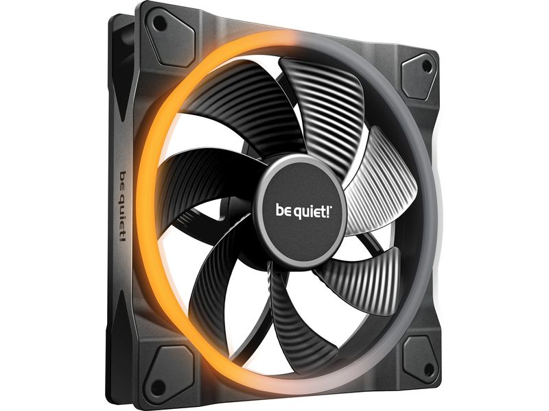 be quiet! PC-Lüfter Light Wings 140 mm PWM Reverse Black
