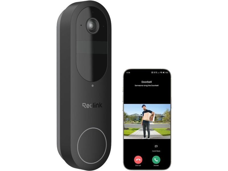 Reolink D340B 2K+ WiFi Video Doorbell
