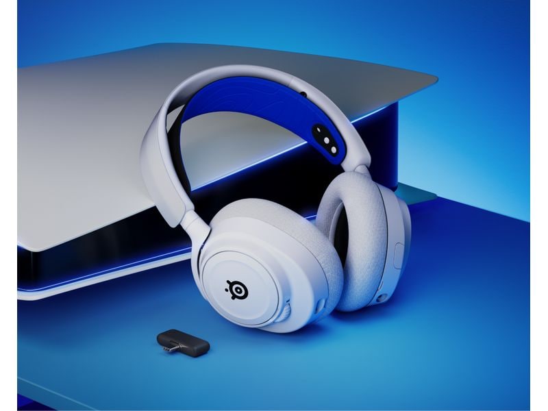 Steel Series Headset Arctis Nova 7P Blau/Weiss