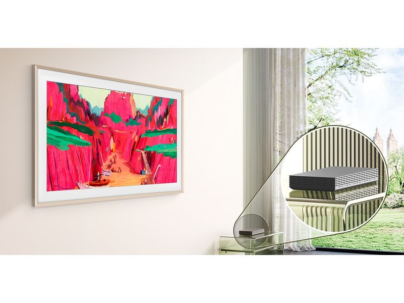 Samsung TV QE75LS03FW The Frame Pro 4K AI TV – LS03FW 75