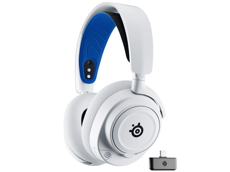 Steel Series Headset Arctis Nova 7P Blau/Weiss