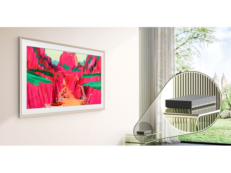 Samsung TV QE85LS03FW The Frame Pro 4K AI TV – LS03FW 85