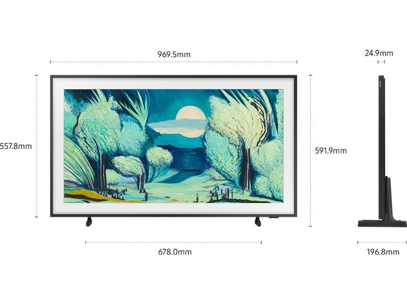 Samsung TV QE43LS03FA The Frame 4K AI TV – LS03F 43", 2025