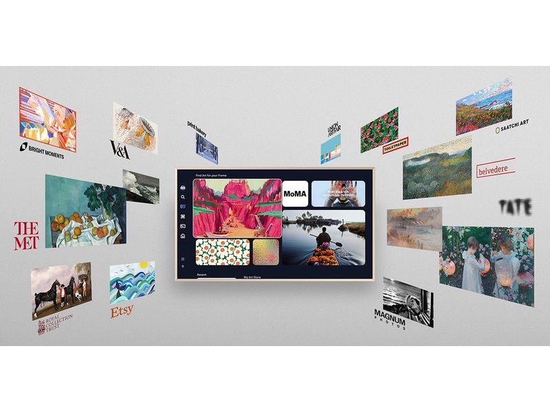 Samsung TV QE43LS03FA The Frame 4K AI TV – LS03F 43