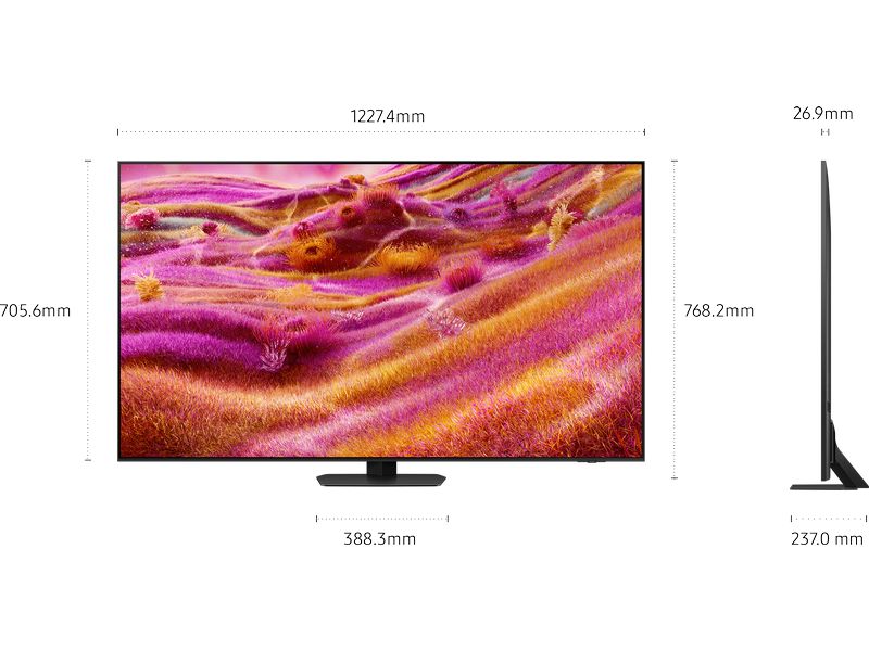 Samsung TV QE55QN90F 55'' QN90F Neo QLED 4K Mini LED AI TV, 2025