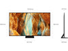 Samsung TV QE55QN70F 55'' QN70F Neo QLED 4K Mini LED AI TV, 2025
