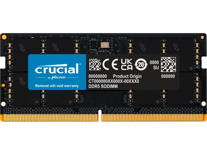 Crucial SO-DDR5-RAM CT32G56C46S5 5600 MHz 1x 32 GB