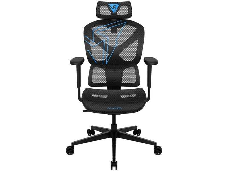 ThunderX3 Bürostuhl YTC-Mesh Racer Blau/Schwarz