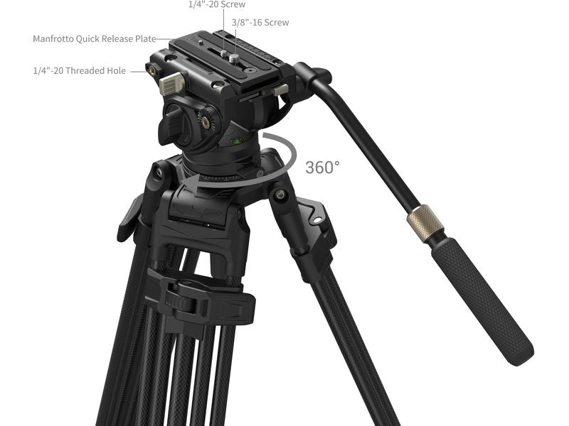 Smallrig Stativ Heavy-Duty AD-80S Kit