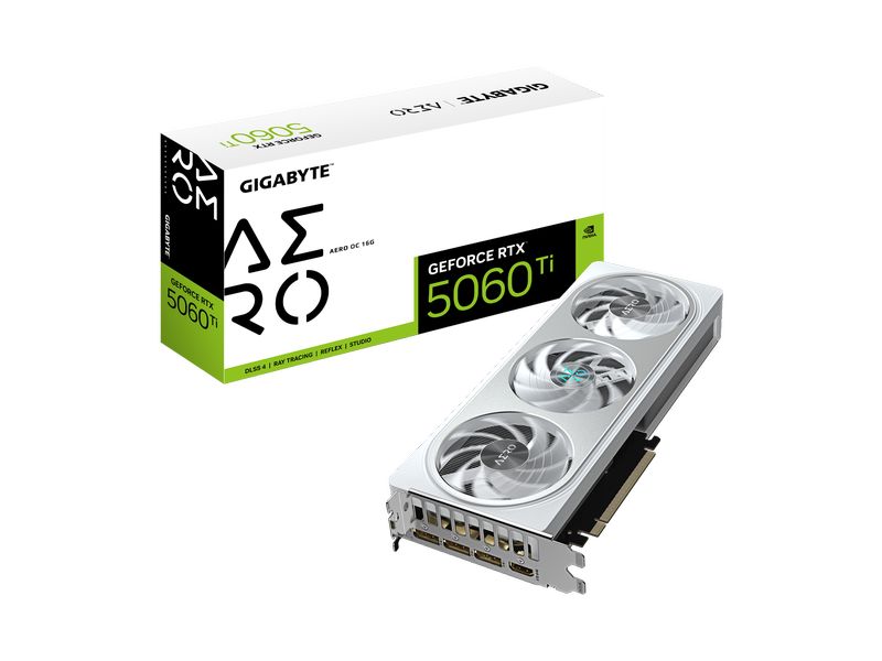 Gigabyte Grafikkarte GeForce RTX 5060 Ti AERO OC 16G