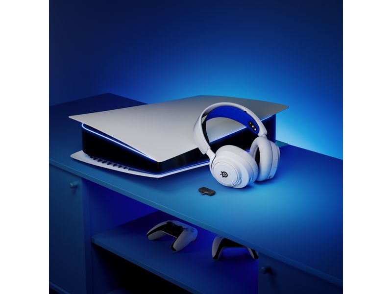 Steel Series Headset Arctis Nova 7P Blau/Weiss