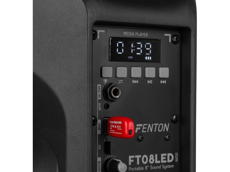 Fenton Lautsprecher FT08 LED MK2