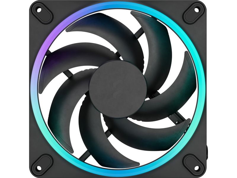 Fractal Design PC-Lüfter Momentum 14 RGB Schwarz, 3er Pack