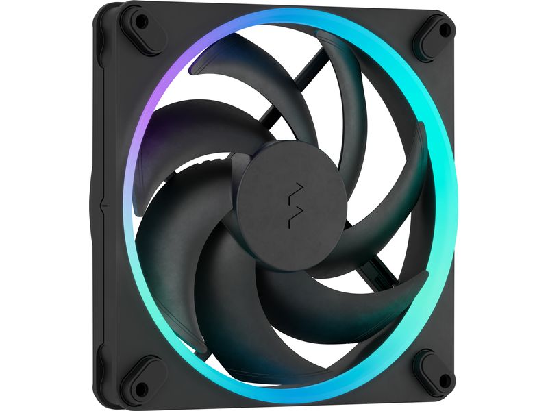 Fractal Design PC-Lüfter Momentum 14 RGB Schwarz, 3er Pack