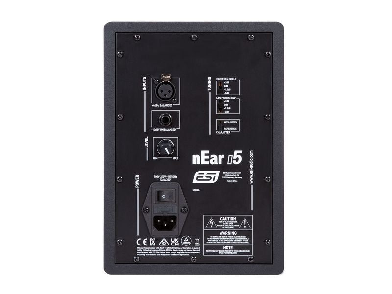 ESI Studiomonitor nEar i5 Schwarz