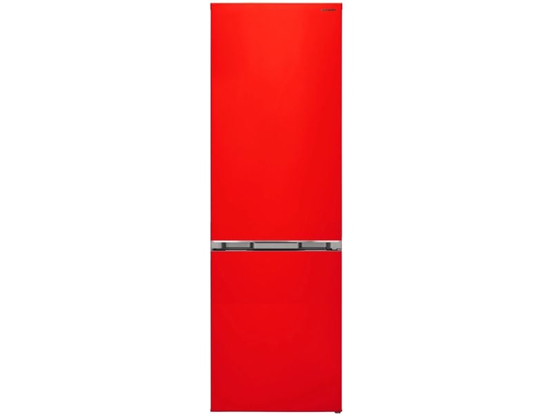 Sharp Kühl-Gefrierkombination SJ-FBB05DTXRD Rot, Rechts