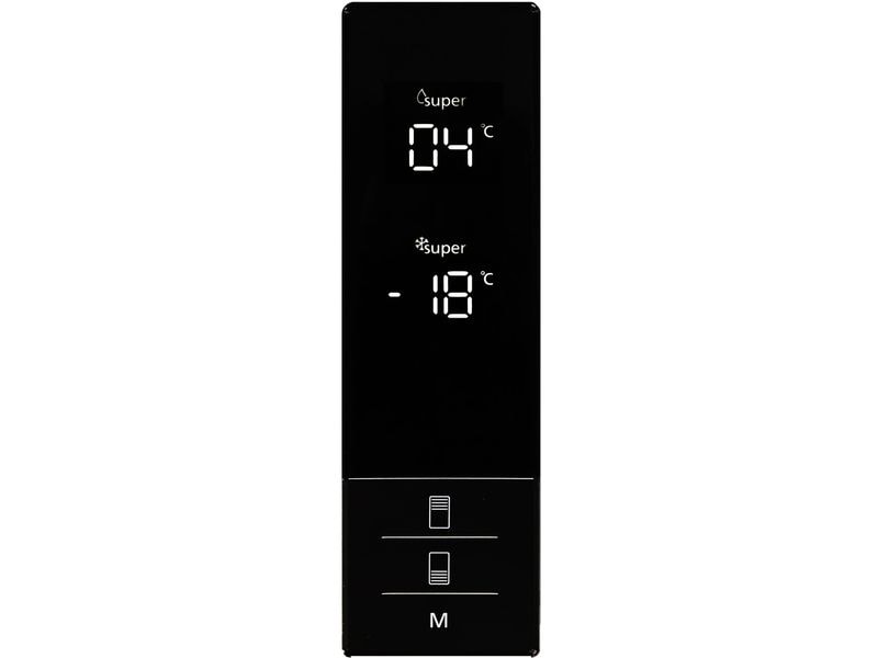 Sharp Kühl-Gefrierkombination SJ-NBA20IEXID-EU Edelstahl, Rechts