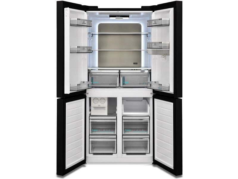Sharp Foodcenter SJ-NFA35IHDBD-EU Schwarz matt