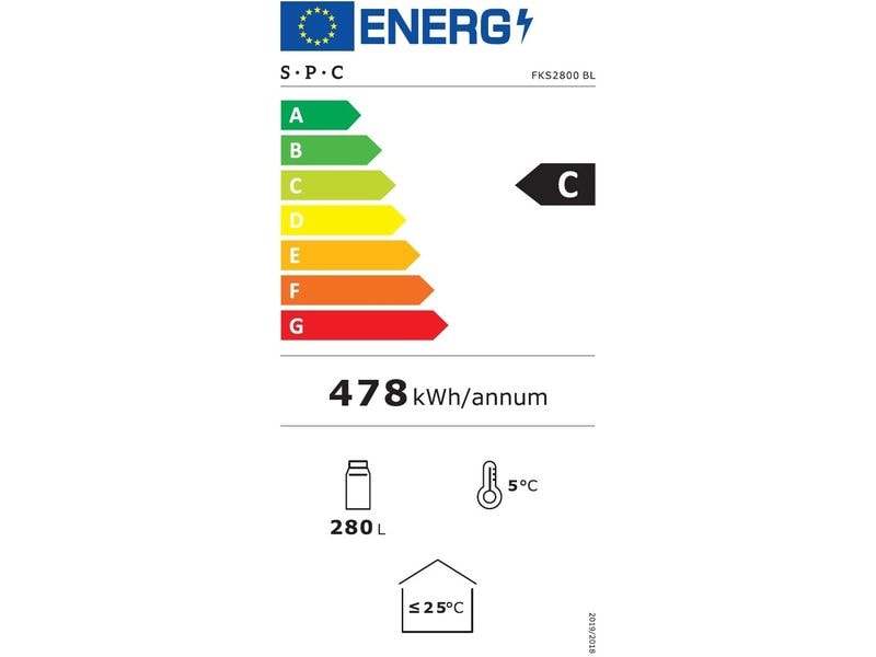SPC Gewerbekühlschrank FKS2800-2 Rechts