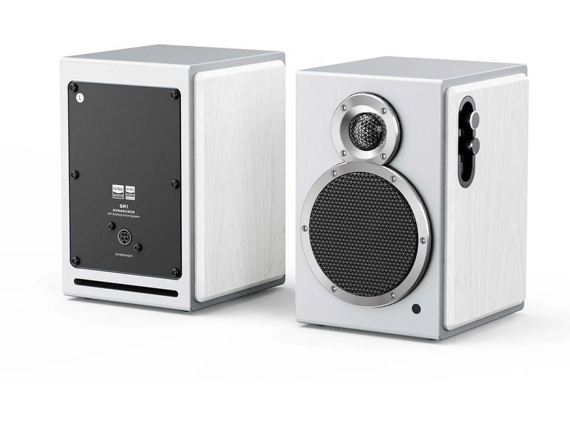 FiiO SA1 Aktiv-Lautsprecher (1 Paar) Silber/Weiss