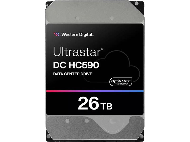 Western Digital Harddisk Ultrastar DC HC590 3.5" SATA 26 TB