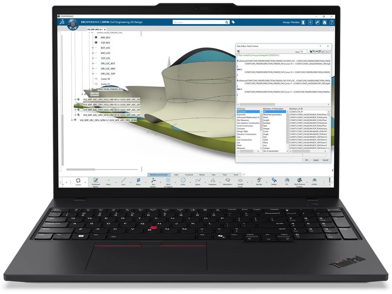 Lenovo Notebook ThinkPad P16s Gen 4 (AMD) Copilot+ PC