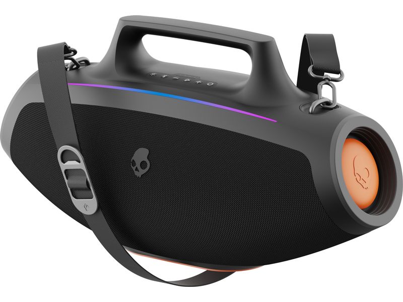 Skullcandy Bluetooth Speaker Barrel Boombox Schwarz