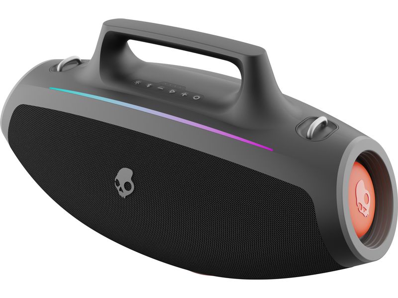 Skullcandy Bluetooth Speaker Barrel Boombox Schwarz